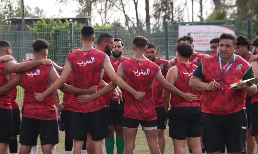 صور اليوم الأول من التربص الوطني الانتقائي للمنتخب المغربي للركبي 15 في المعهد الملكي لتكوين أطر الشبيبة والرياضة